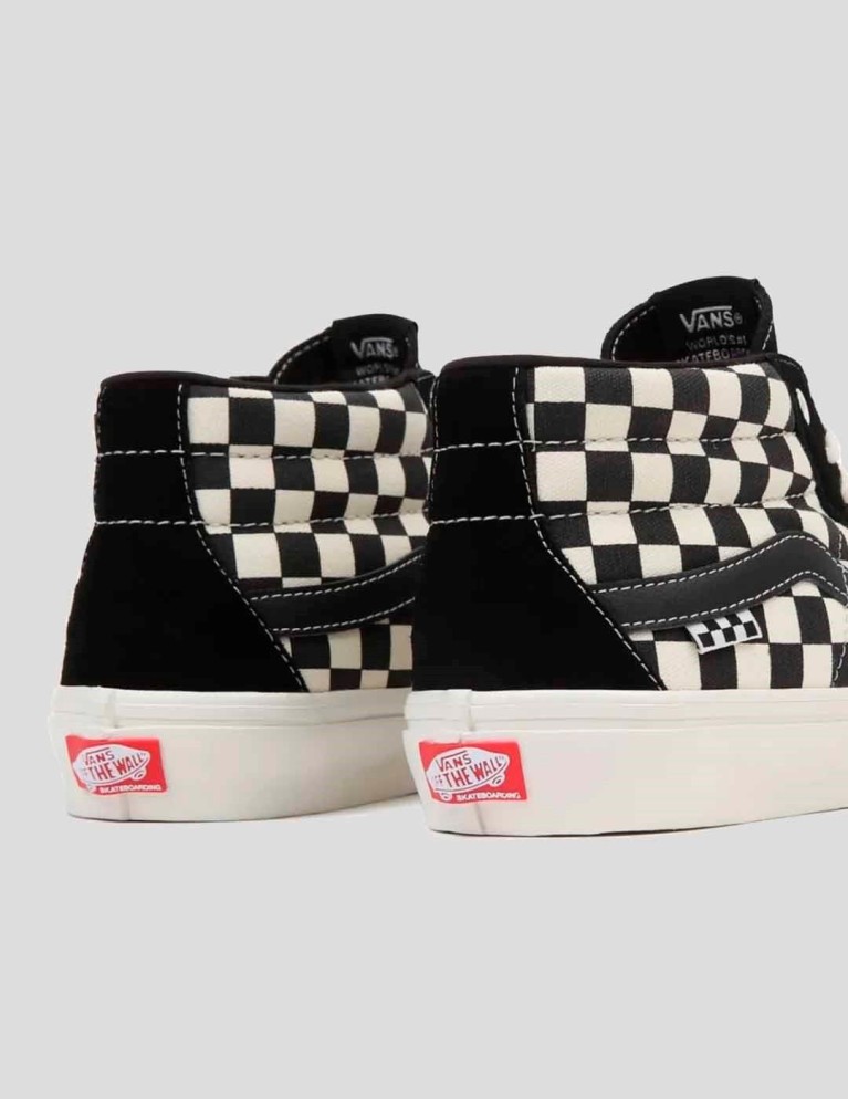 Zapatillas skate VANS skate grosso mid black